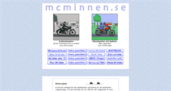 Desktop Screenshot of mcminnen.se